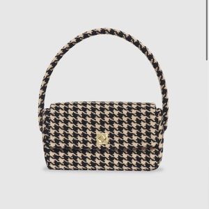 Anine Bing NICO BAG - HOUNDSTOOTH